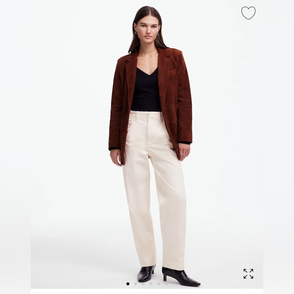 Madewell Off-White Trousers